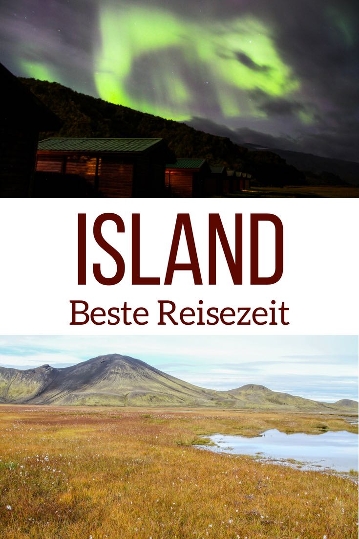 Beste Reisezeit Island reisen Pin2