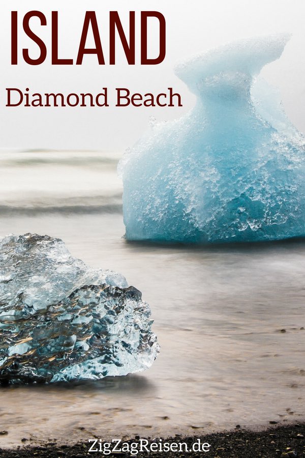 Diamond Beach Island reisen Pin