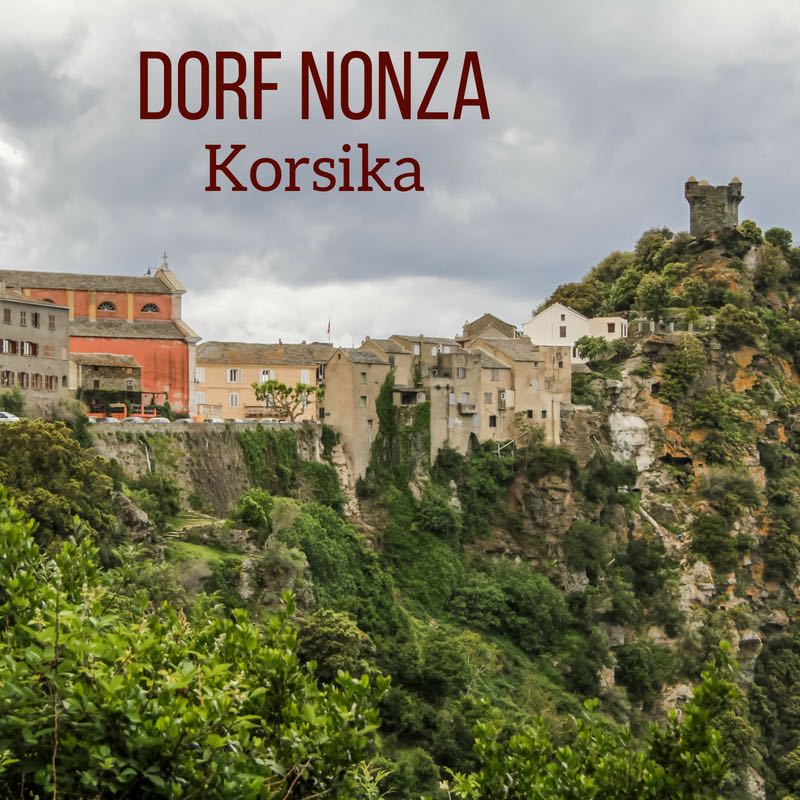 Dorf Nonza Korsika Reisen Cap Corse