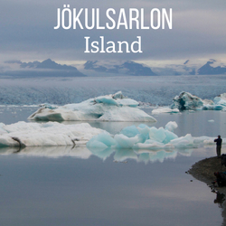 Gletscherlagune Jokulsarlon Island reisen