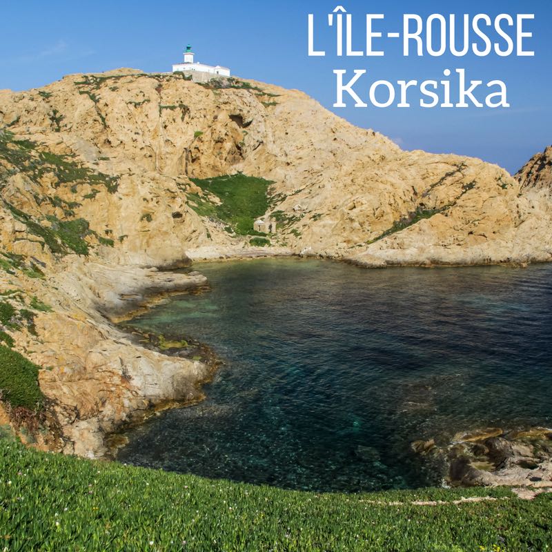 L ile rousse Strand Korsika reisen