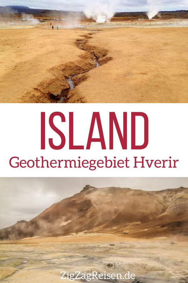 Namaskard Geothermiegebiet Hverir Island reisen Pin2
