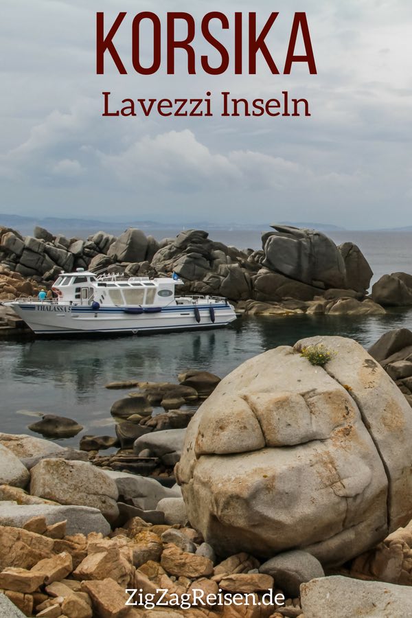 Pin Iles Lavezzi Korsika Insel