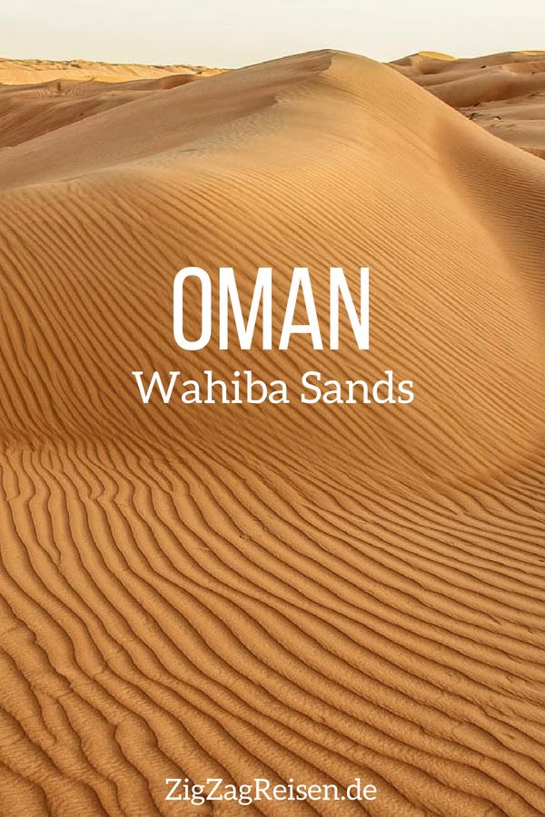 Pin Wahiba Sands Oman Reisen