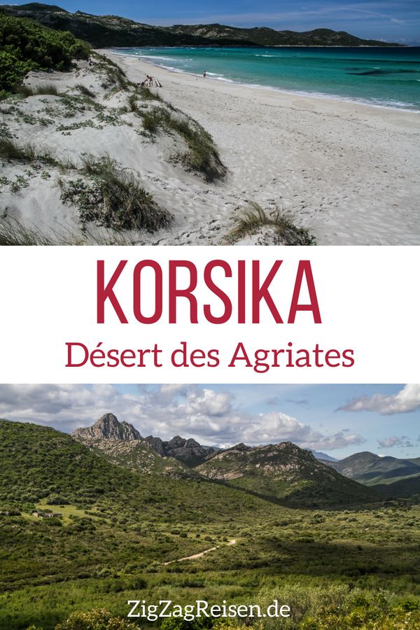 Pin2 Desert des Agriates Korsika Saleccia Strand