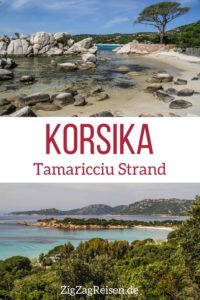 Pin2 Tamaricciu Strand Korsika reisen