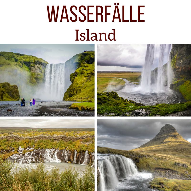 Reisen Island Wasserfalle