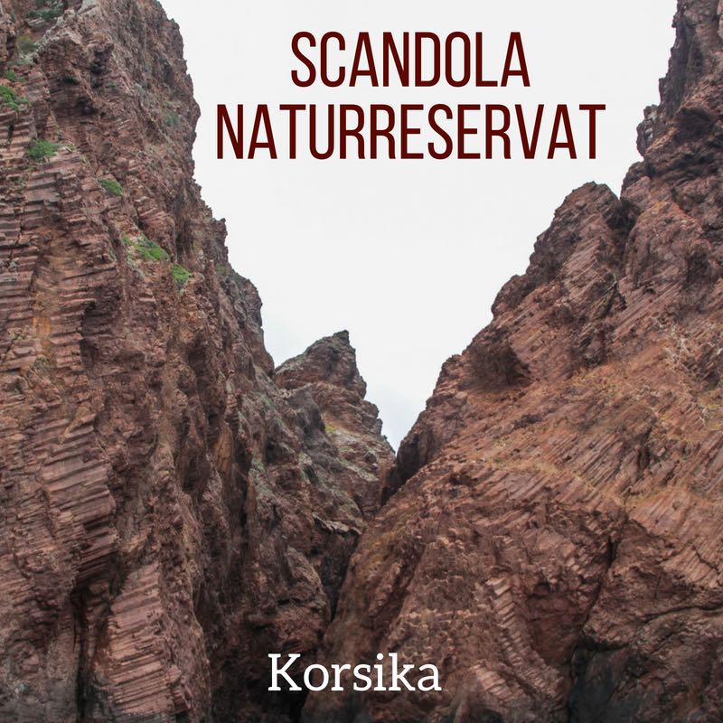 Scandola Naturreservat Korsika reisen 2
