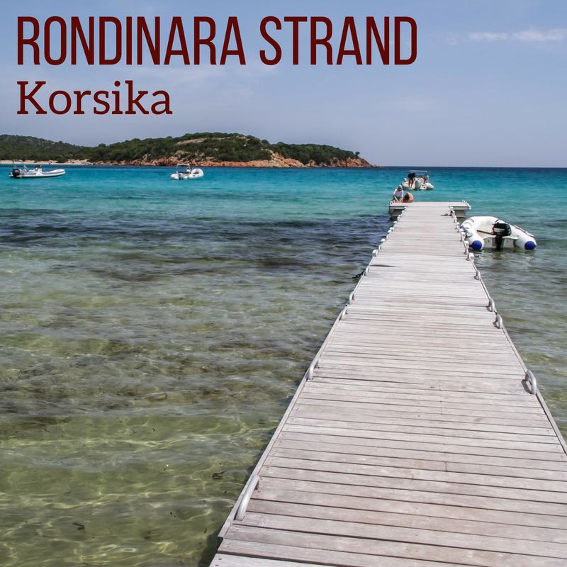 Strand Rondinara Beach Korsika reisen
