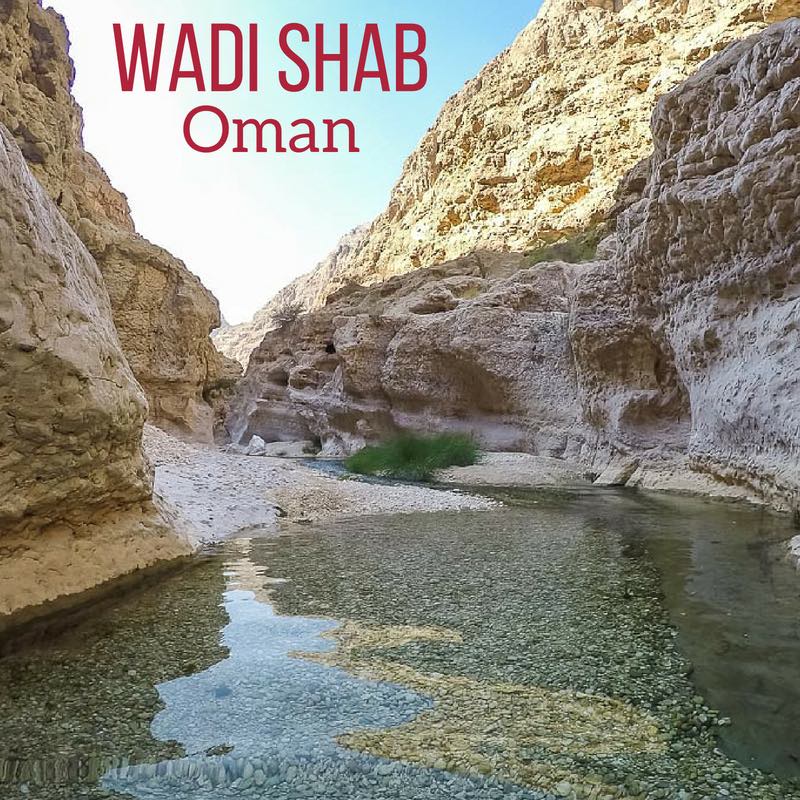 Wadi Shab Oman Reisen