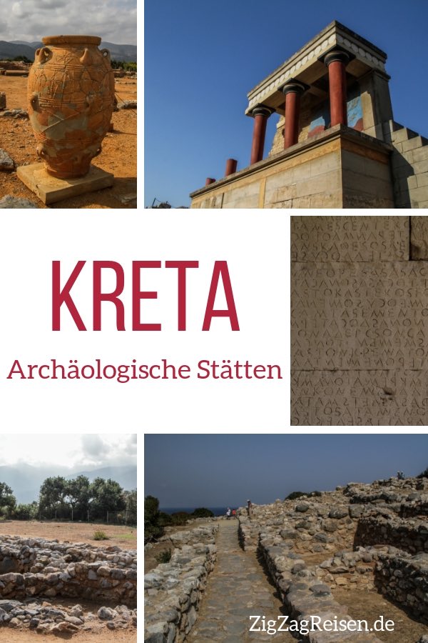 Archaologische Ruinen auf Kreta reisen