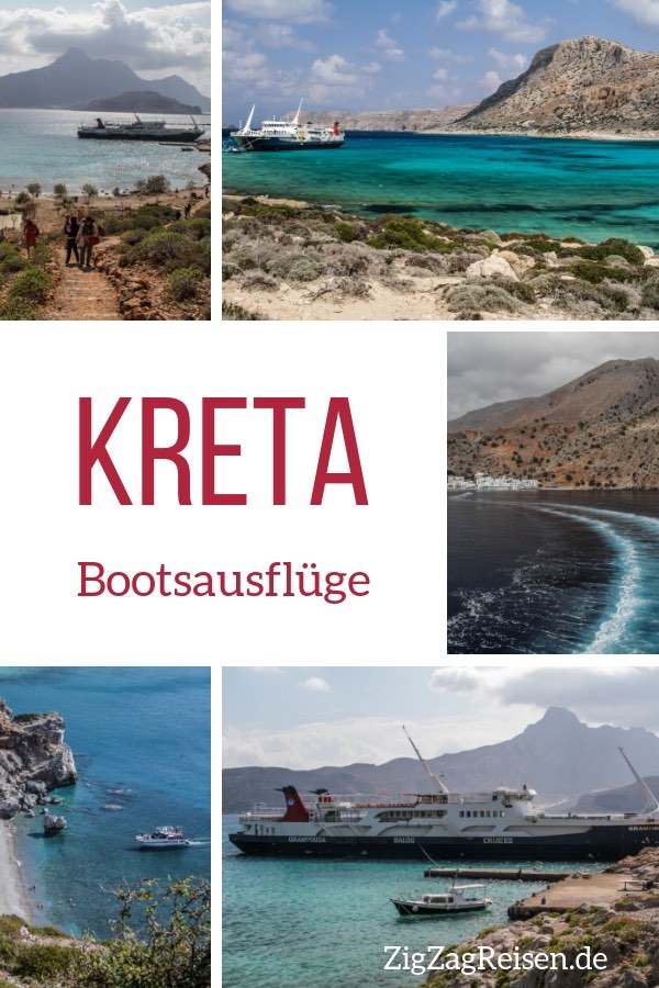 Bootstour Ausfluge Kreta Reisen