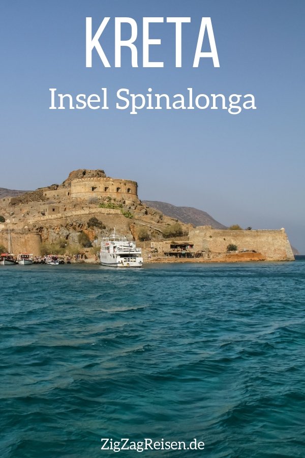 Insel Spinalonga Kreta reisen
