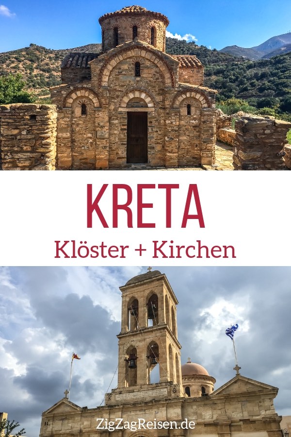 Kirchen Kloster Kreta Reisen Pin