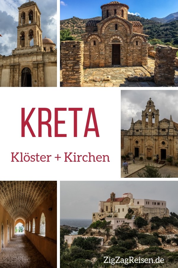 Kirchen Kloster Kreta Reisen