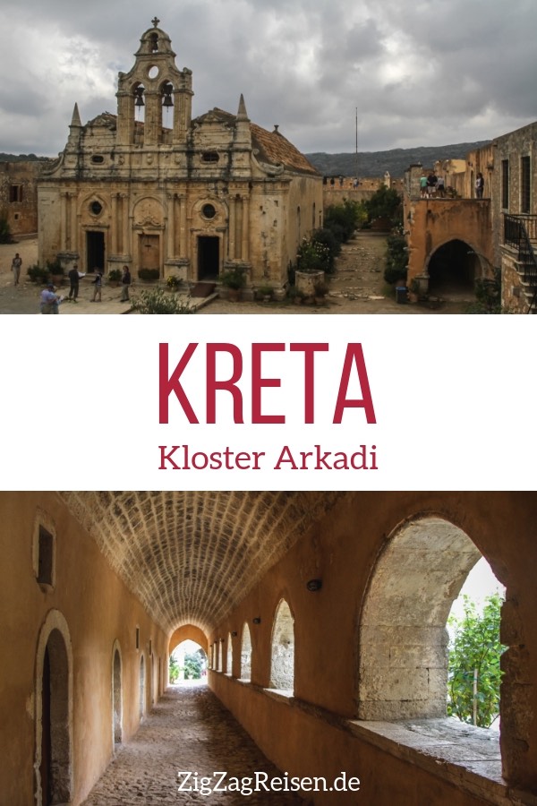 Kloster Arkadi Kreta reisefuhrer