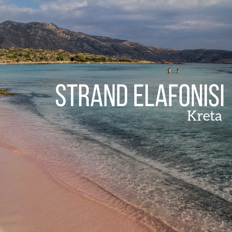 Strand Elafonisi Kreta reisefuhrer