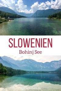 Bohinj See Slowenien Reisen Pin