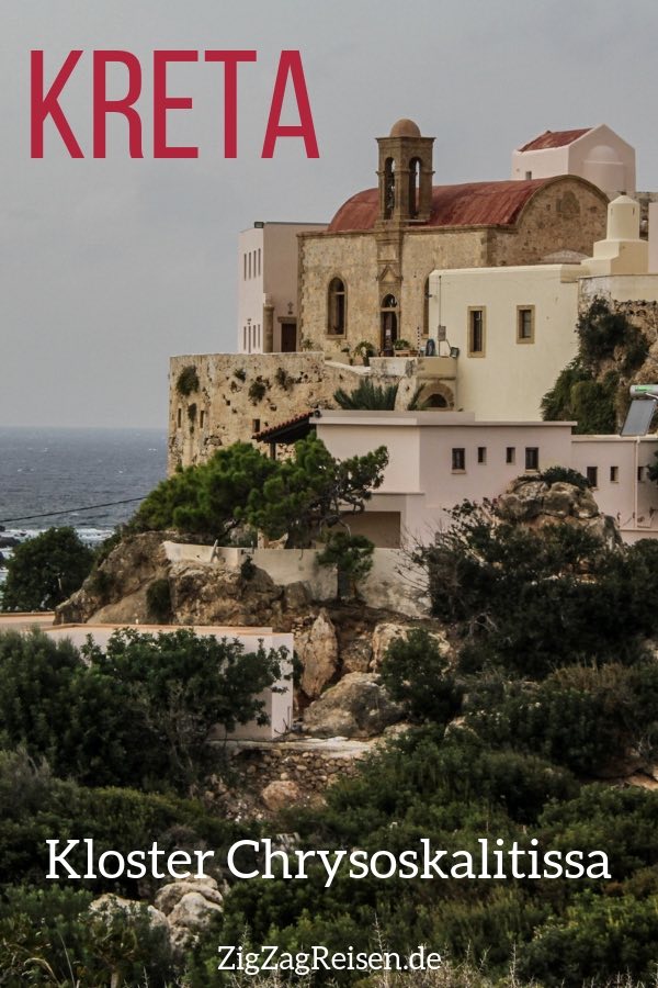 Kloster Chrysoskalitissa kreta reisen