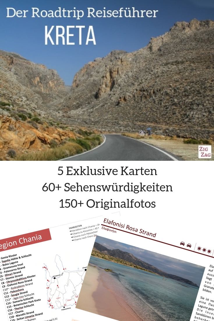 Kreta Roadtrip reisefuhrer eBook