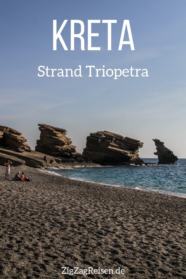 Strand Triopetra Beach Kreta reisen