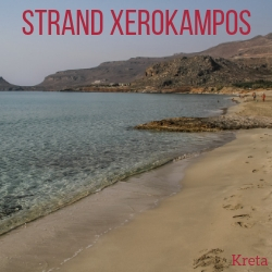 Strand Xerokampos Kreta Reisefuhrer