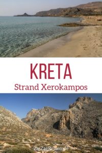 Strand Xerokampos Kreta Reisen Pin