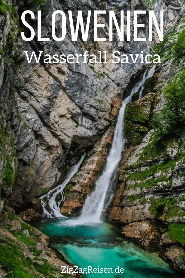 Wasserfall Slap Savica Slowenien Reisen