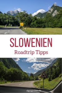 Reiseroute road trip Slowenien rundreise urlaub Pin