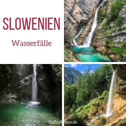 Wasserfalle Slowenien reisefuhrer