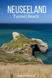 Strand Tunnel Beach Neuseeland Reisen Pin2