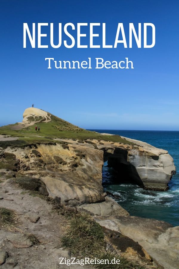 Strand Tunnel Beach Neuseeland Reisen