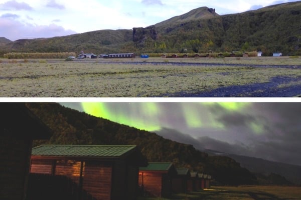Thorsmork Unterkunft Volcano huts
