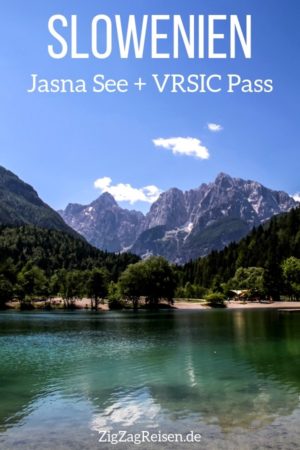 Jasna See VRSIC Pass Slowenien reisen 2