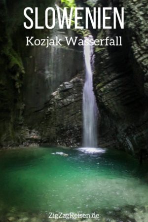 Kozjak Wasserfall Slowenien reisen 2