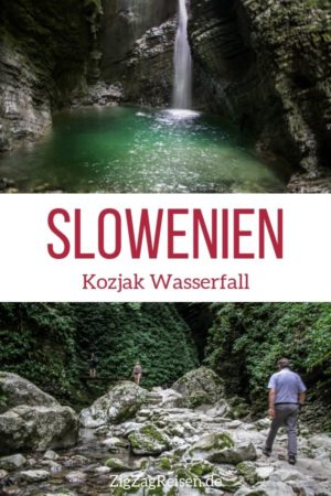 Kozjak Wasserfall Slowenien reisen