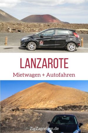 Autofahren Mietwagen Lanzarote Reisen Pin2