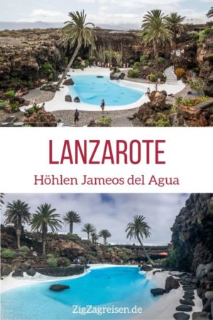 Hohlen Jameos del Agua Lanzarote Reisen Pin2