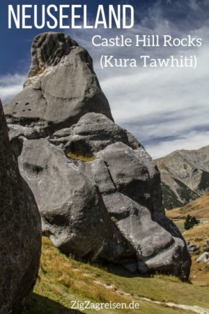 Kura Tawhiti Castle Hill Rocks Neuseeland reisen