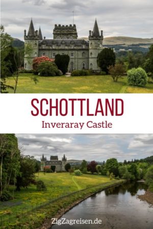 Schloss Inveraray Castle Schottland reisen Pin2