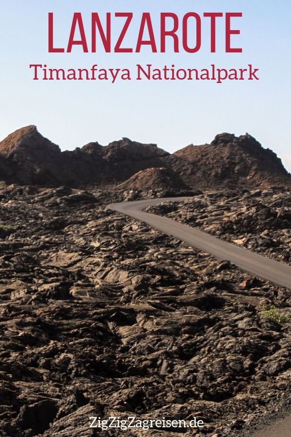 Timanfaya Nationalpark Lanzarote Reisen