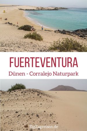 Dunen Corralejo Fuerteventura reisen Pin2