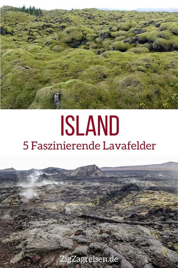 Lavafelder Island reisen Pin2