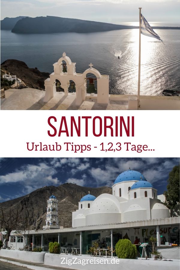 3 Tage Urlaub Tipps Santorini reisen Pin2