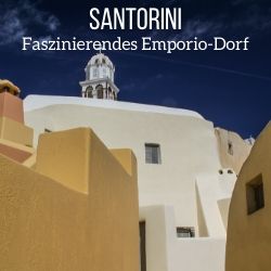 Dorf Emporio Santorini Reisefuhrer