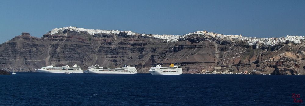 Reisen Santorini Fahre