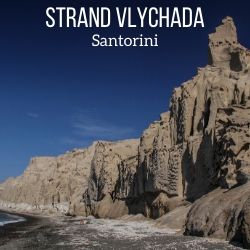 Strand Vlychada Santorini Reisefuhrer