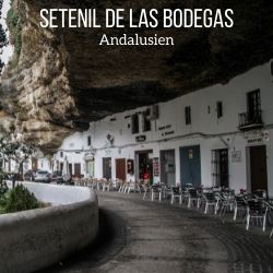 Dorf Setenil de las Bodegas Andalusien reisefuhrer