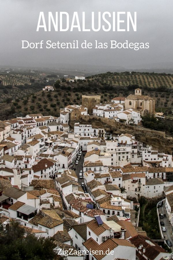 Dorf Setenil de las Bodegas Andalusien reisen Pin2