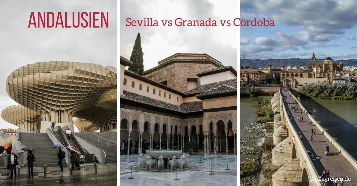 FB Sevilla oder Granada oder Cordoba Andalusien reisen